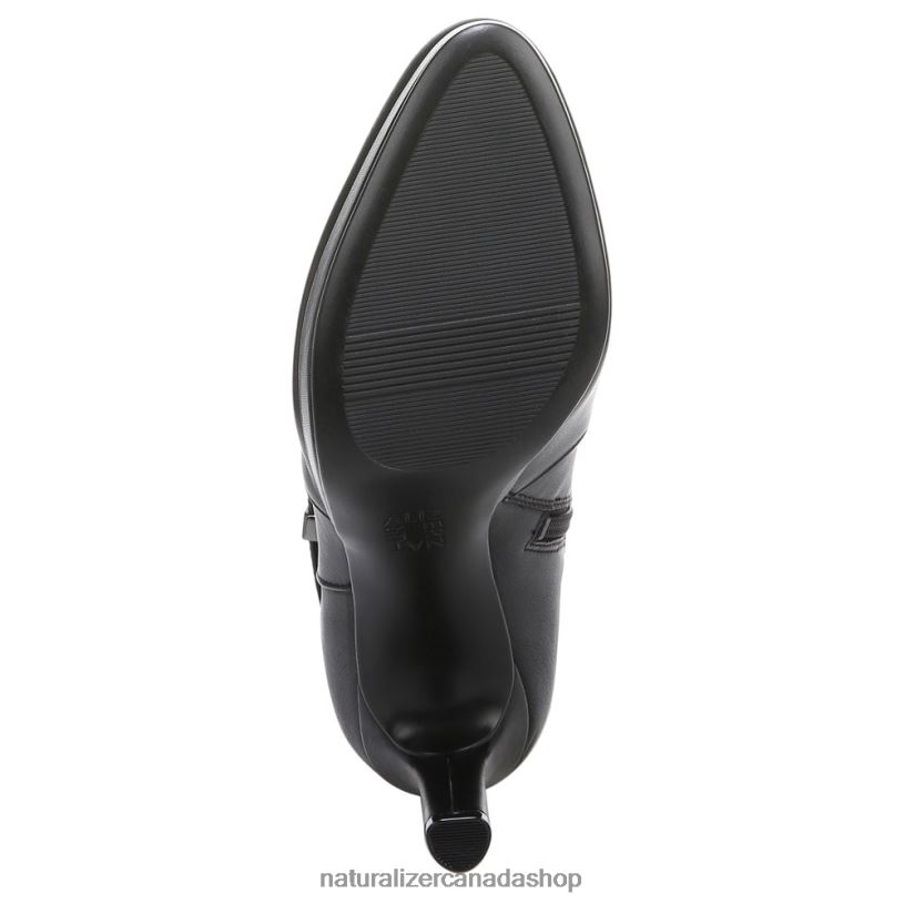 Boots | CA Naturalizer Women Taelynn Wide Calf Knee High Boot Black Leather 8LFNB642