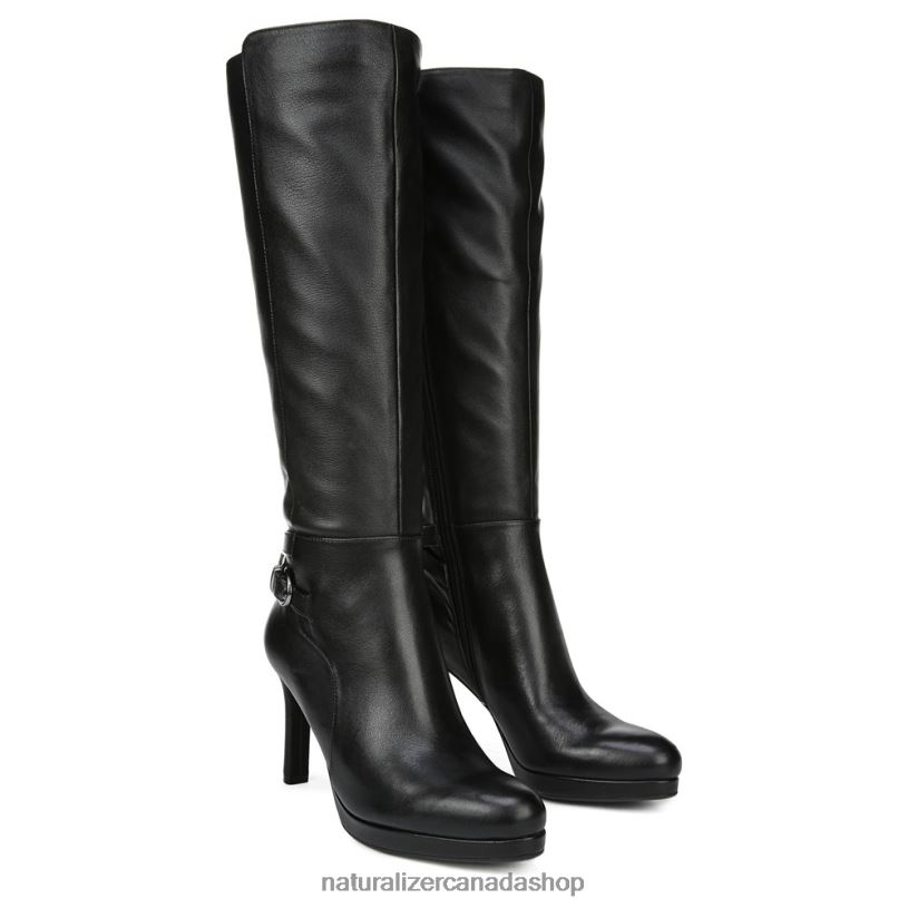 Boots | CA Naturalizer Women Tai Knee High Dress Boot Black Leather 8LFNB675