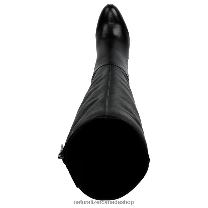 Boots | CA Naturalizer Women Tai Wide Calf Dress Boot Black Leather 8LFNB686