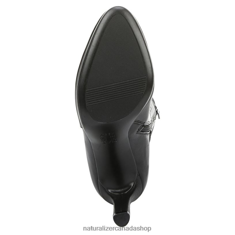 Boots | CA Naturalizer Women Tai Wide Calf Dress Boot Black Leather 8LFNB686