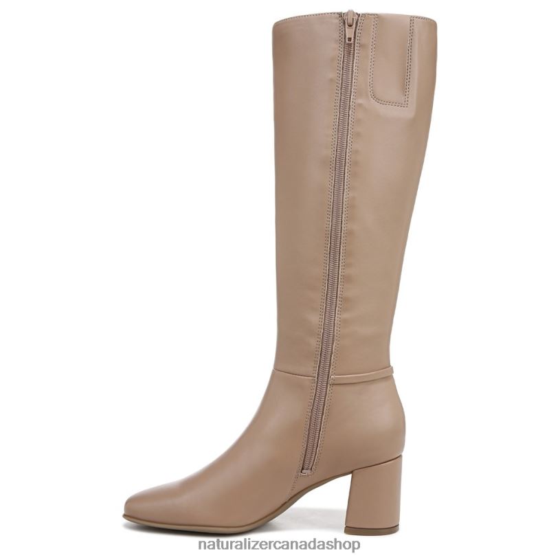 Boots | CA Naturalizer Women Waylon Knee High Boot Taupe Smooth Synthetic 8LFNB593