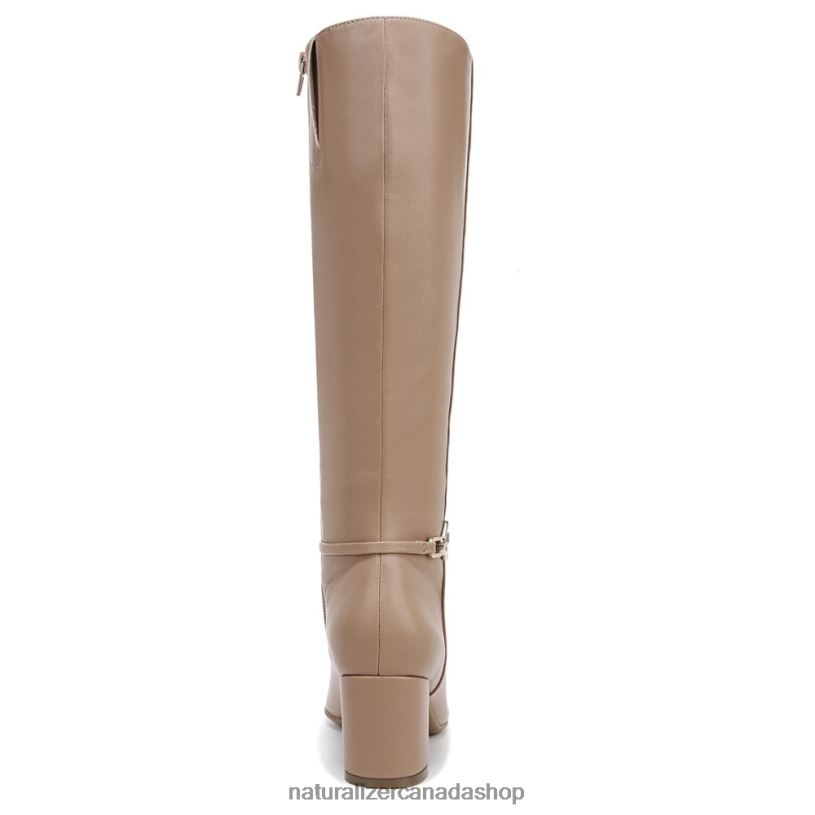 Boots | CA Naturalizer Women Waylon Knee High Boot Taupe Smooth Synthetic 8LFNB593