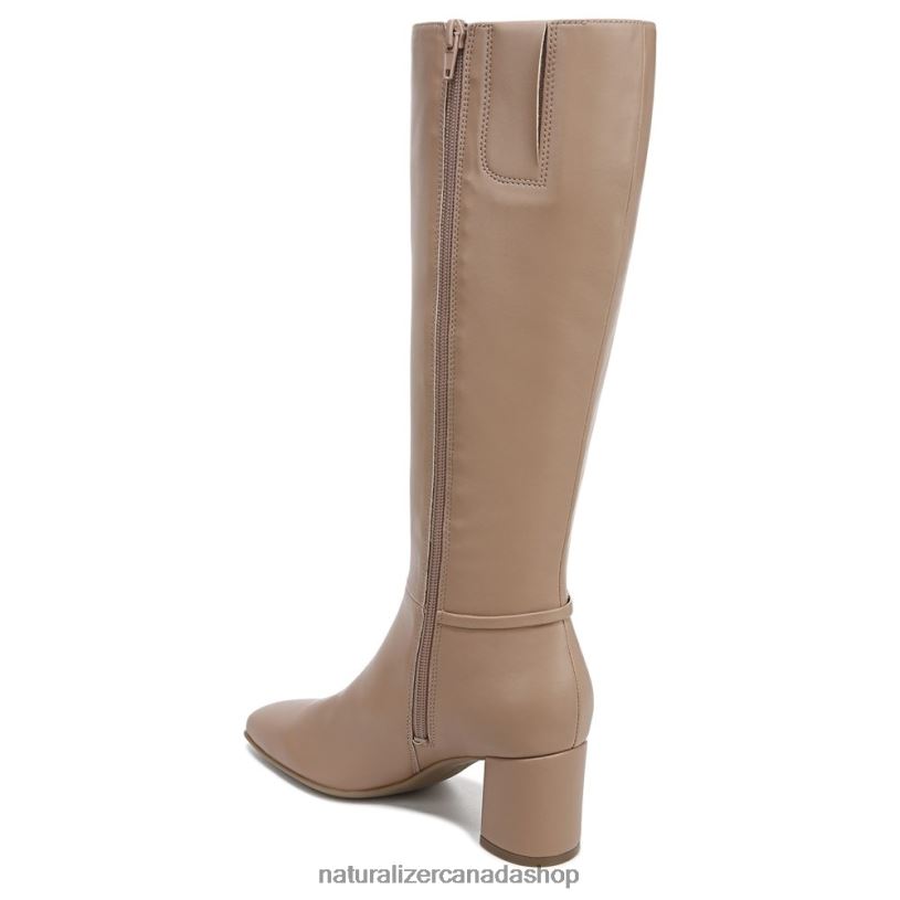 Boots | CA Naturalizer Women Waylon Knee High Boot Taupe Smooth Synthetic 8LFNB593