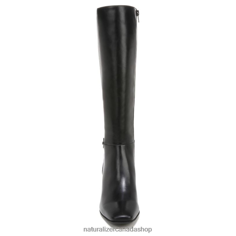 Boots | CA Naturalizer Women Waylon Wide Calf Knee High Boot Black Textured Synthetic 8LFNB600