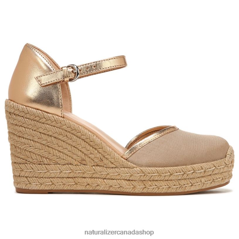 Sandals | CA Naturalizer Women Bianca Espadrille Sandal Bianca Taupe/Bronze Fbr 8LFNB519