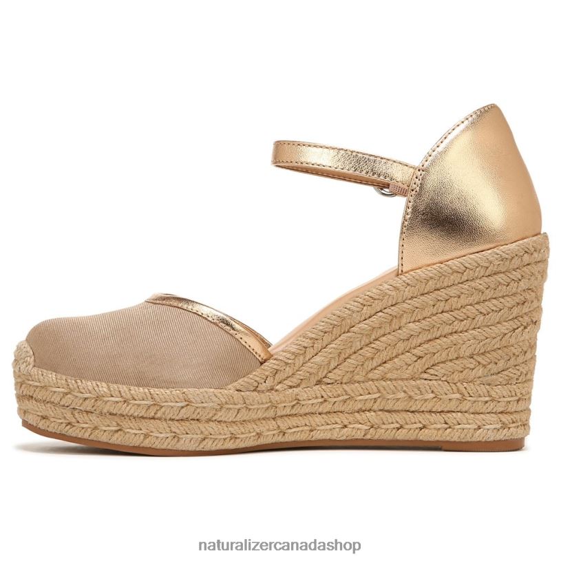 Sandals | CA Naturalizer Women Bianca Espadrille Sandal Bianca Taupe/Bronze Fbr 8LFNB519