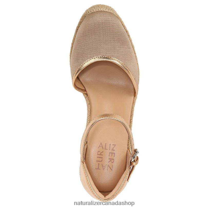 Sandals | CA Naturalizer Women Bianca Espadrille Sandal Bianca Taupe/Bronze Fbr 8LFNB519