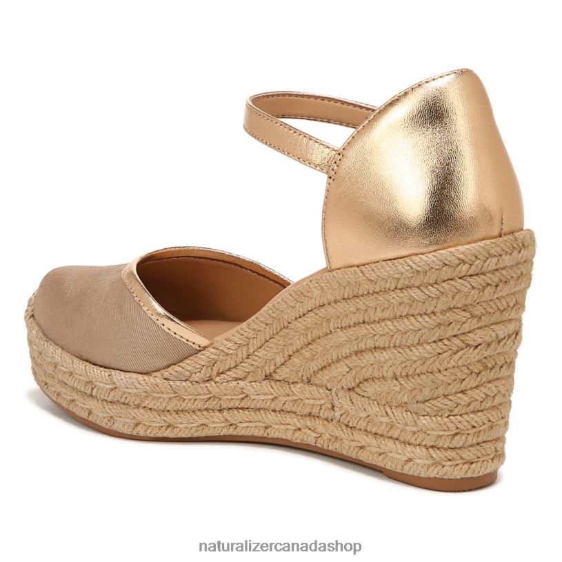 Sandals | CA Naturalizer Women Bianca Espadrille Sandal Bianca Taupe/Bronze Fbr 8LFNB519