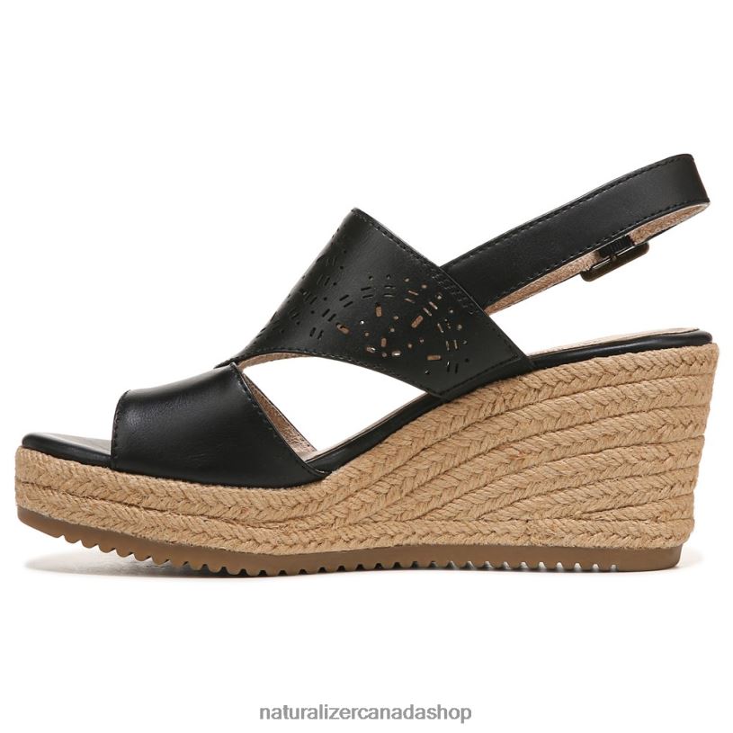 Sandals | CA Naturalizer Women Soul Ocean Espadrille Sandal Black Synthetic 8LFNB578