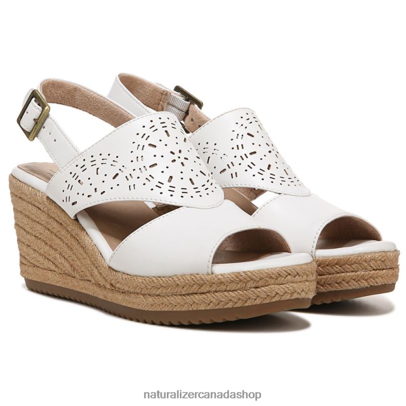 Sandals | CA Naturalizer Women Soul Ocean Espadrille Sandal White Synthetic 8LFNB577