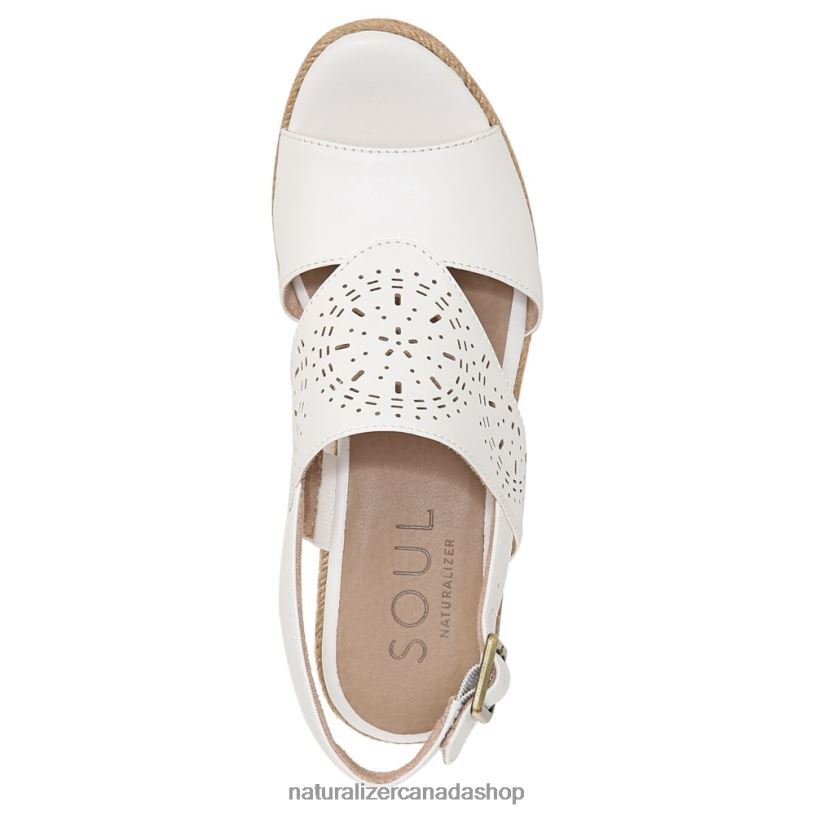 Sandals | CA Naturalizer Women Soul Ocean Espadrille Sandal White Synthetic 8LFNB577