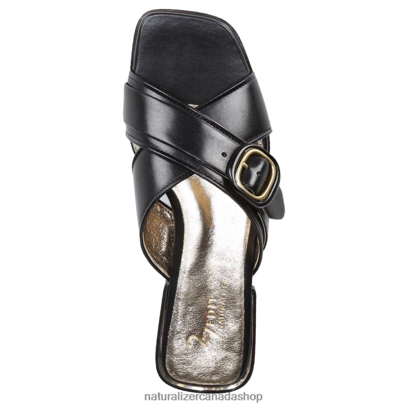 Sandals | CA Naturalizer Women 27 Edit Naia Slide Sandal Black Leather 8LFNB230