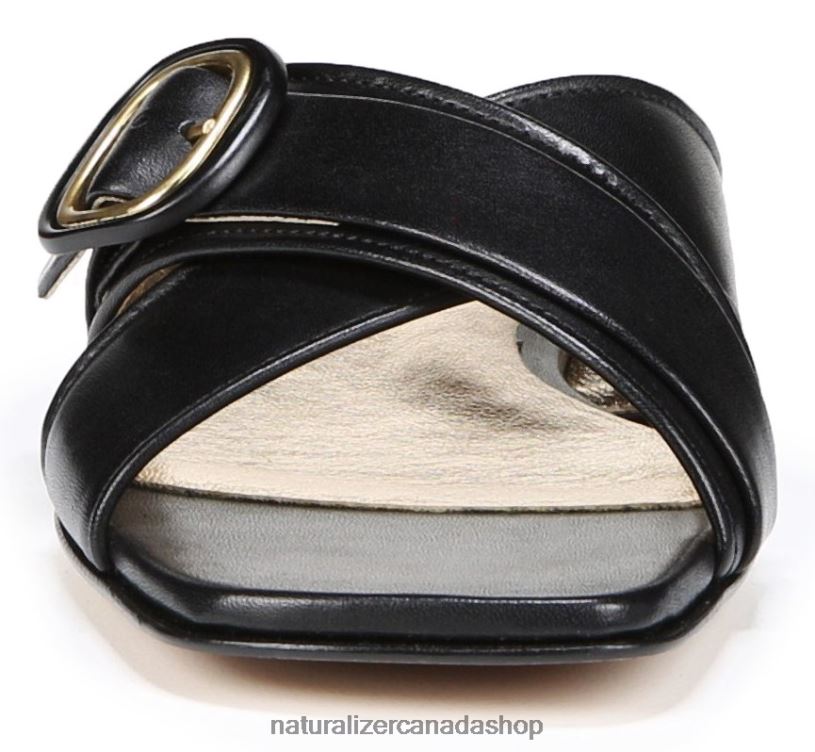 Sandals | CA Naturalizer Women 27 Edit Naia Slide Sandal Black Leather 8LFNB230