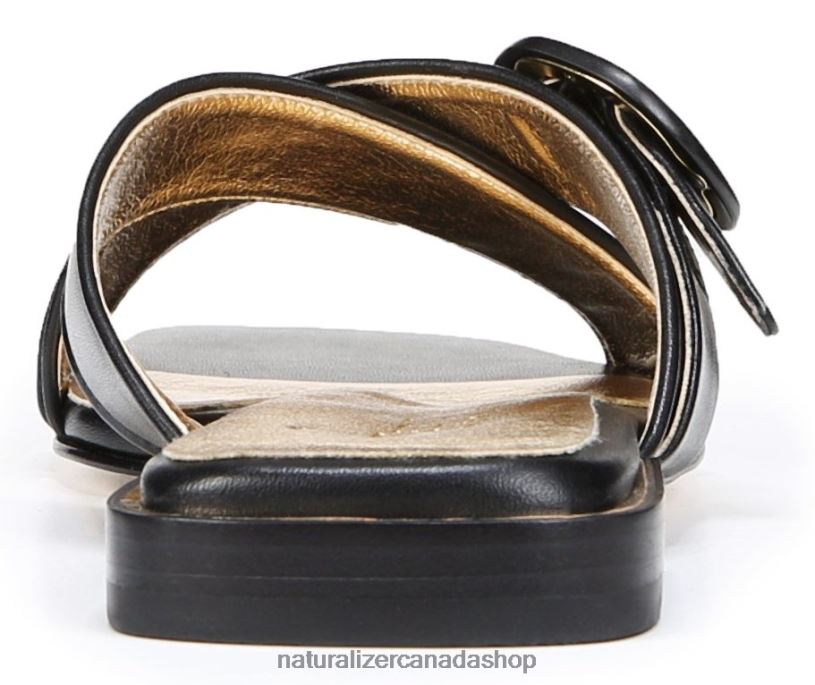 Sandals | CA Naturalizer Women 27 Edit Naia Slide Sandal Black Leather 8LFNB230