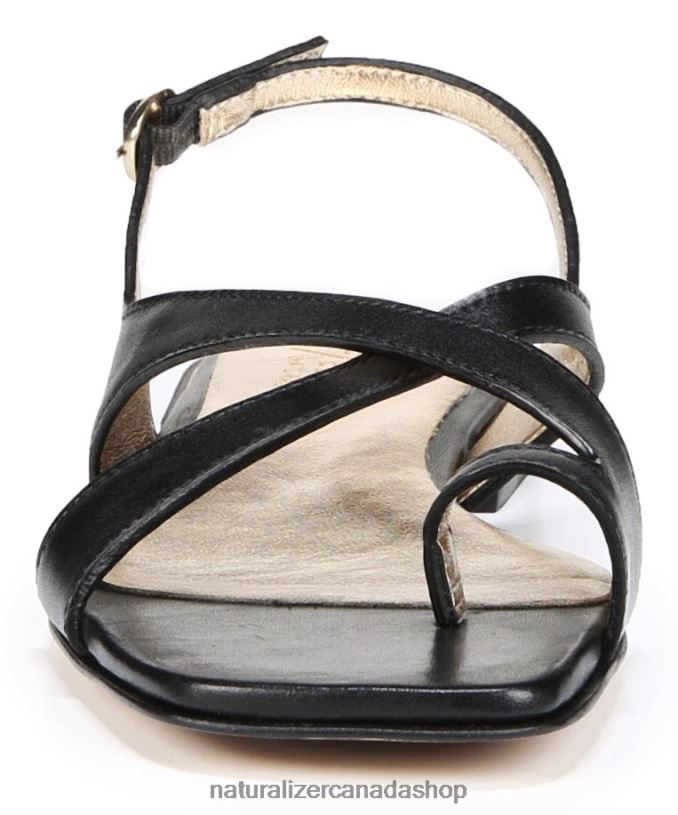 Sandals | CA Naturalizer Women 27 Edit Nikki Sandal Black Leather 8LFNB238