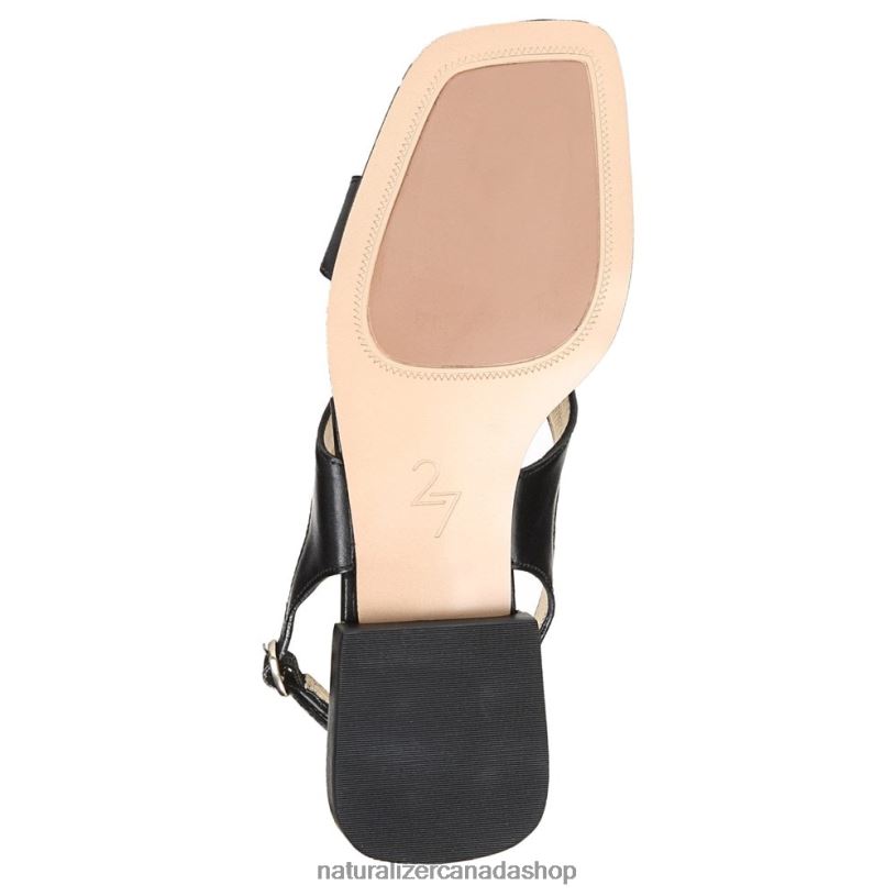 Sandals | CA Naturalizer Women 27 Edit Nikki Sandal Black Leather 8LFNB238