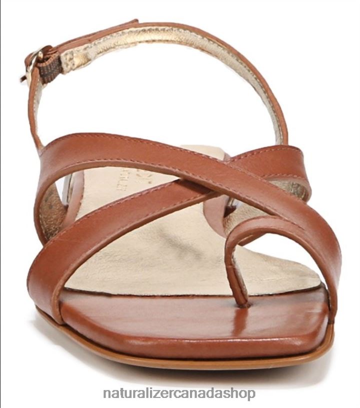Sandals | CA Naturalizer Women 27 Edit Nikki Sandal English Tea Brown Leather 8LFNB239