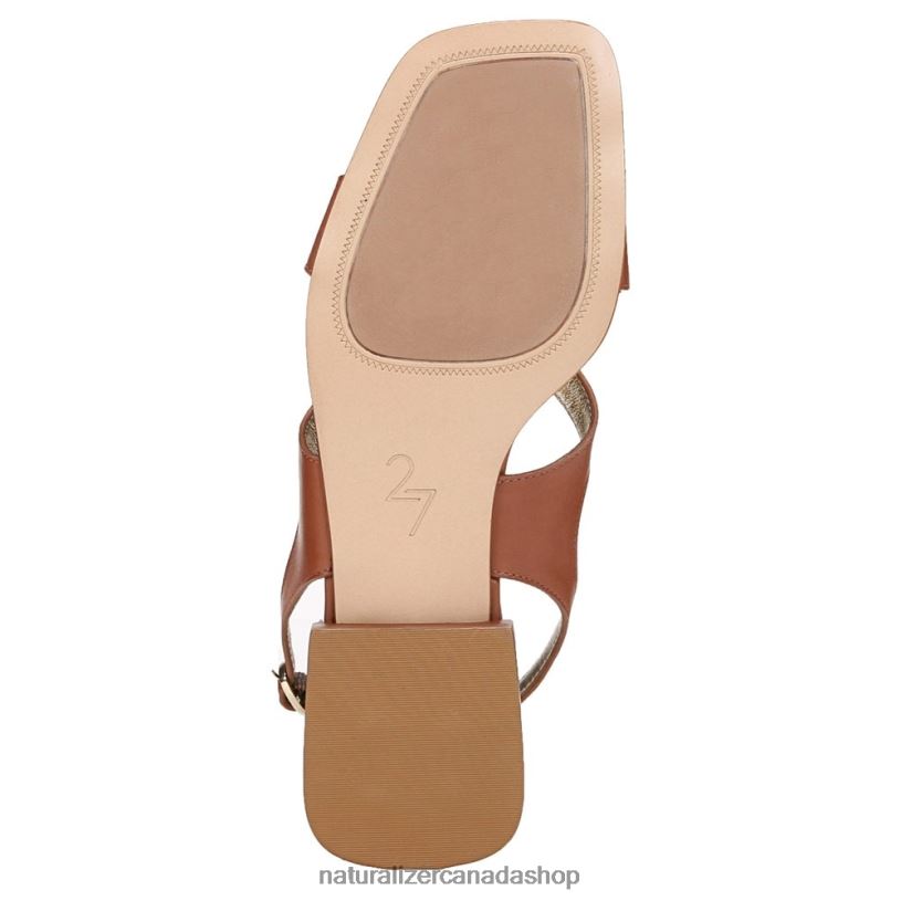 Sandals | CA Naturalizer Women 27 Edit Nikki Sandal English Tea Brown Leather 8LFNB239