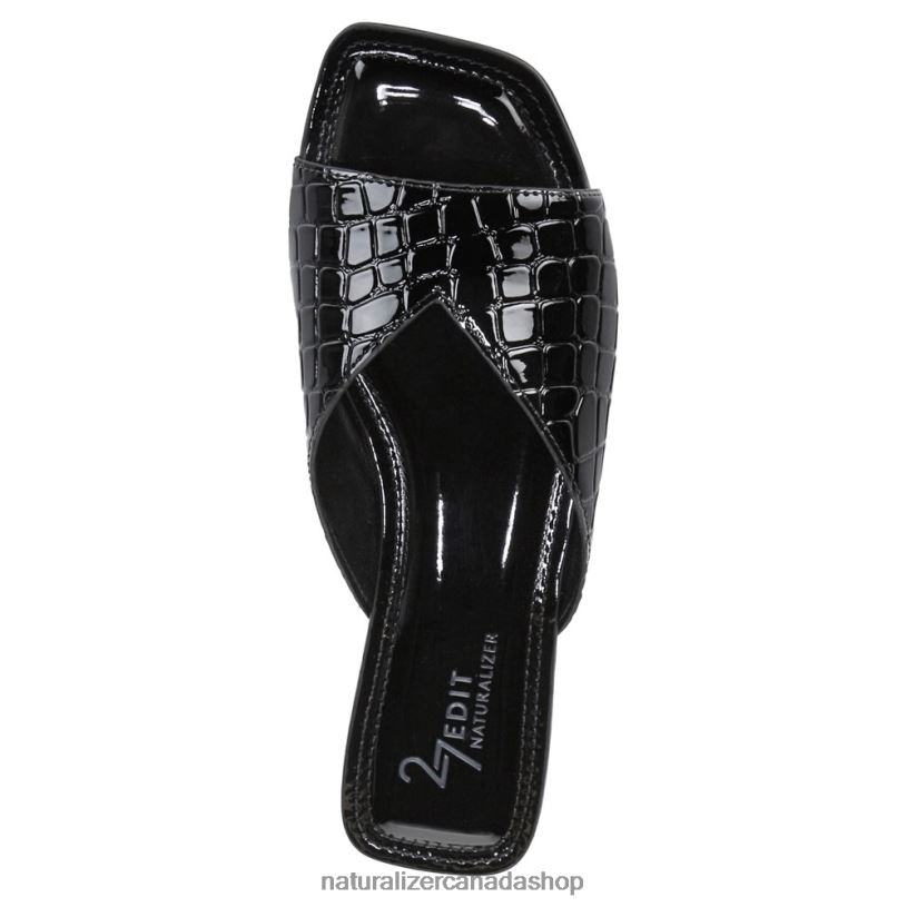 Sandals | CA Naturalizer Women 27 Edit Zelda Slide Sandal Black Synthetic 8LFNB689