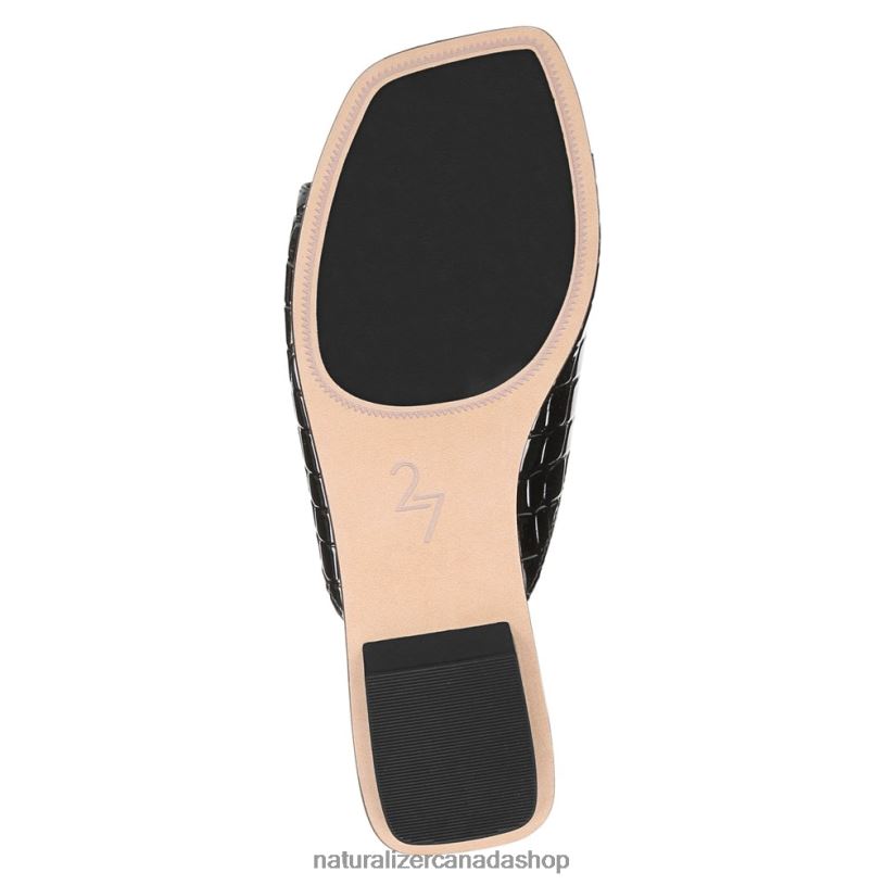 Sandals | CA Naturalizer Women 27 Edit Zelda Slide Sandal Black Synthetic 8LFNB689