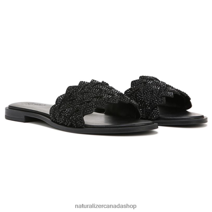 Sandals | CA Naturalizer Women Fernanda Sandal Black Fabric 8LFNB344