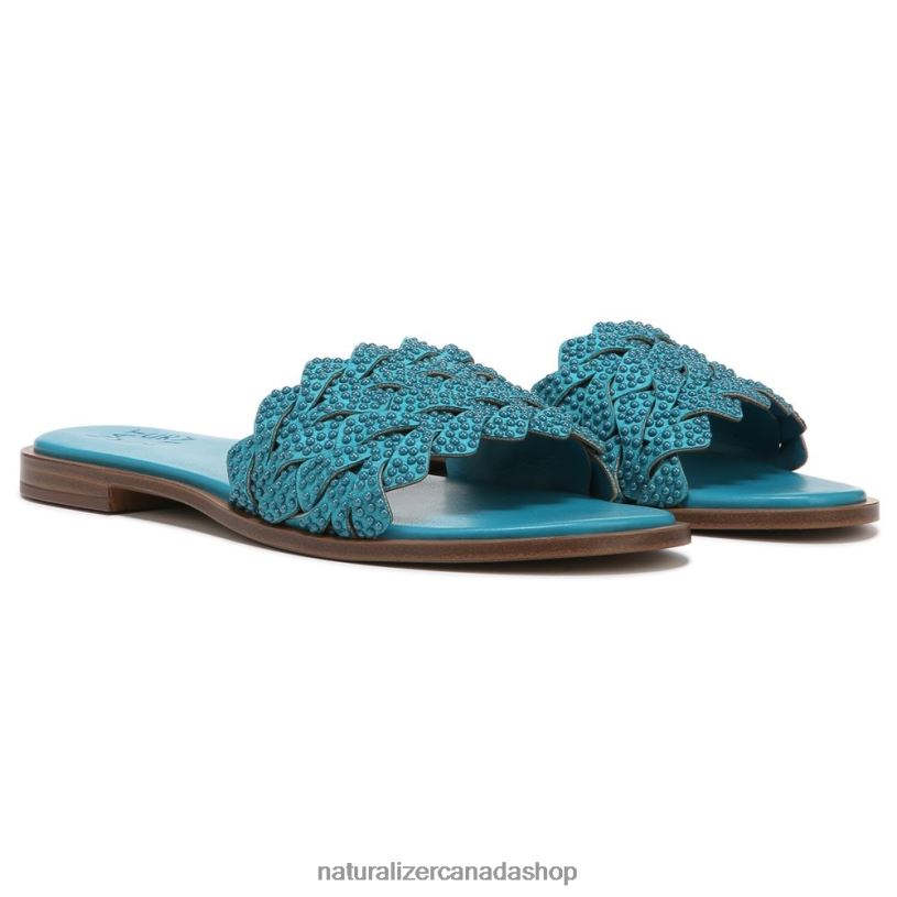 Sandals | CA Naturalizer Women Fernanda Sandal Blue Fabric 8LFNB345