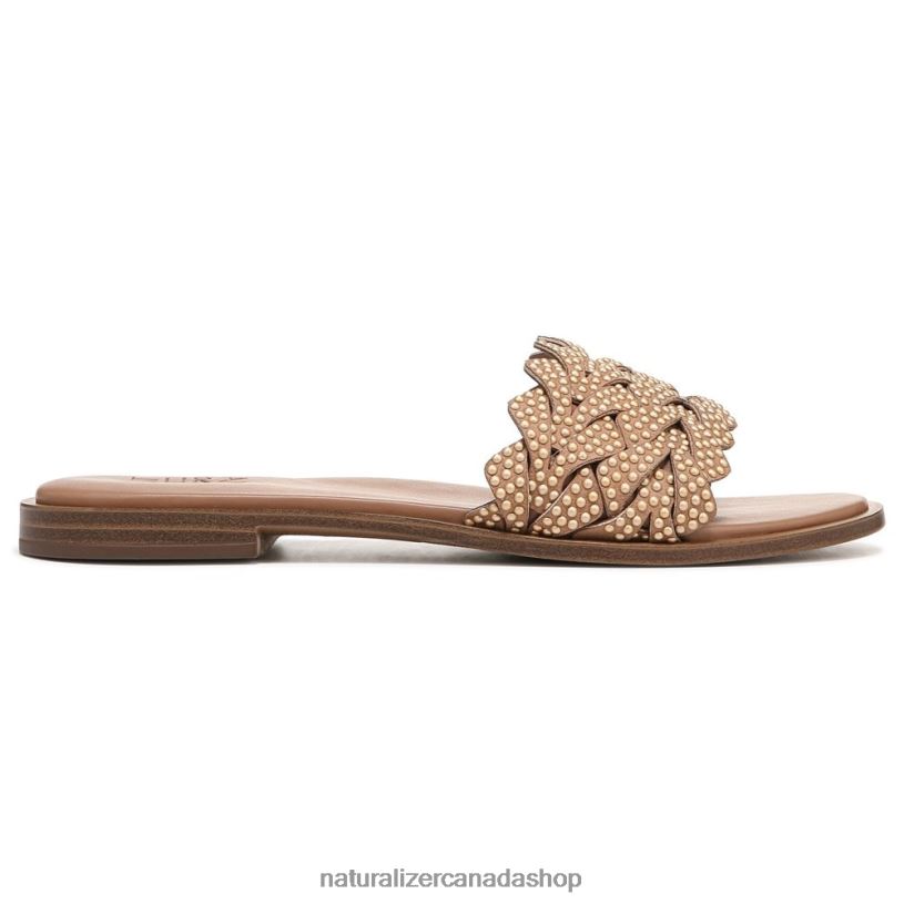 Sandals | CA Naturalizer Women Fernanda Sandal Cookie Dough Beige Fabric 8LFNB346