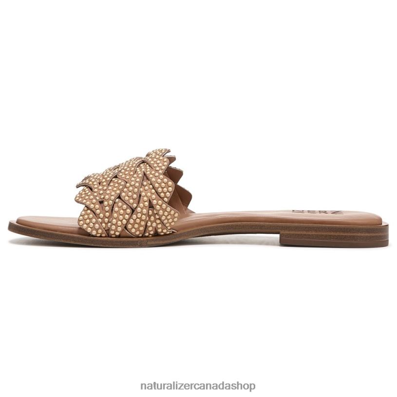 Sandals | CA Naturalizer Women Fernanda Sandal Cookie Dough Beige Fabric 8LFNB346