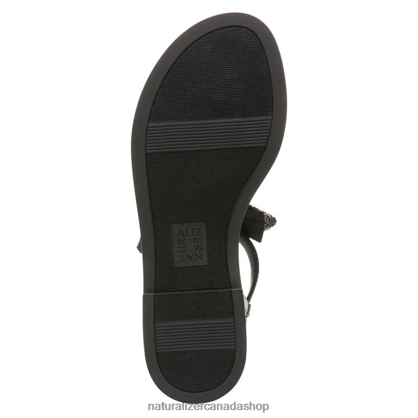 Sandals | CA Naturalizer Women Florita Dress Sandal Black Fabric 8LFNB663