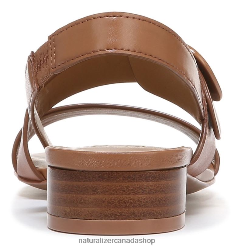 Sandals | CA Naturalizer Women Meesha Sandal English Tea Brown Leather 8LFNB245