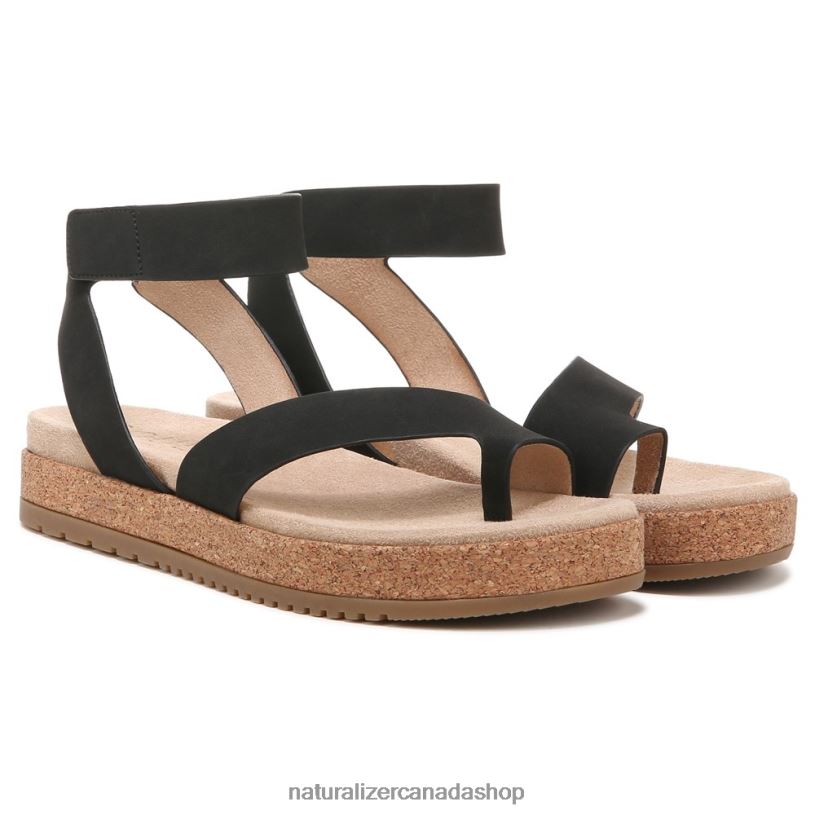 Sandals | CA Naturalizer Women Soul Divina Sandal Black Synthetic Nubuck 8LFNB521