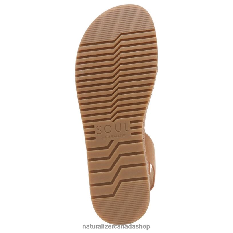 Sandals | CA Naturalizer Women Soul Divina Sandal Cookie Dough Synthetic Nubuck 8LFNB522