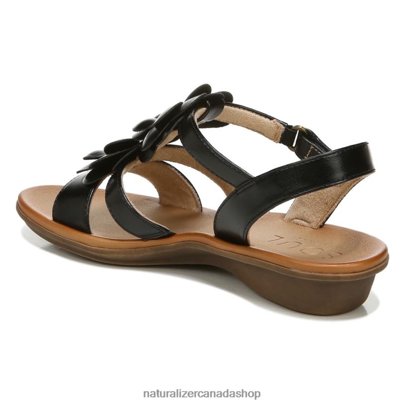 Sandals | CA Naturalizer Women Soul Sing 2 Sandal Black Manmade 8LFNB387