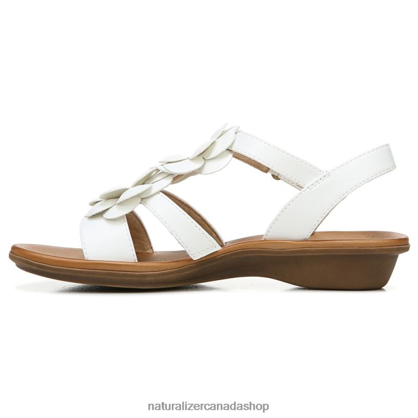 Sandals | CA Naturalizer Women Soul Sing 2 Sandal White Manmade 8LFNB389