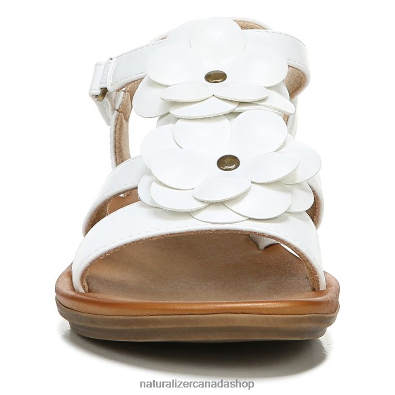 Sandals | CA Naturalizer Women Soul Sing 2 Sandal White Manmade 8LFNB389