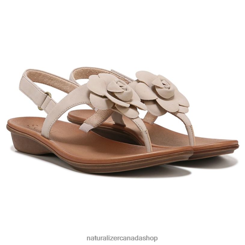 Sandals | CA Naturalizer Women Soul Sing 2 Thong Porcelain Beige Synthetic 8LFNB576
