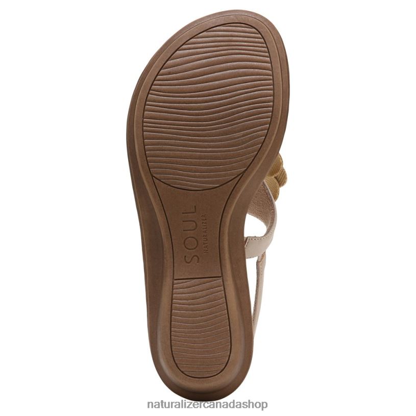 Sandals | CA Naturalizer Women Soul Sing 2 Thong Porcelain Beige Synthetic 8LFNB576