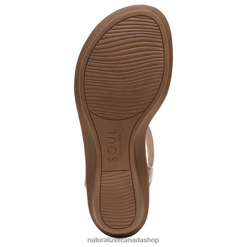 Sandals | CA Naturalizer Women Soul Solo Sandal Warm Silver Synthetic 8LFNB565