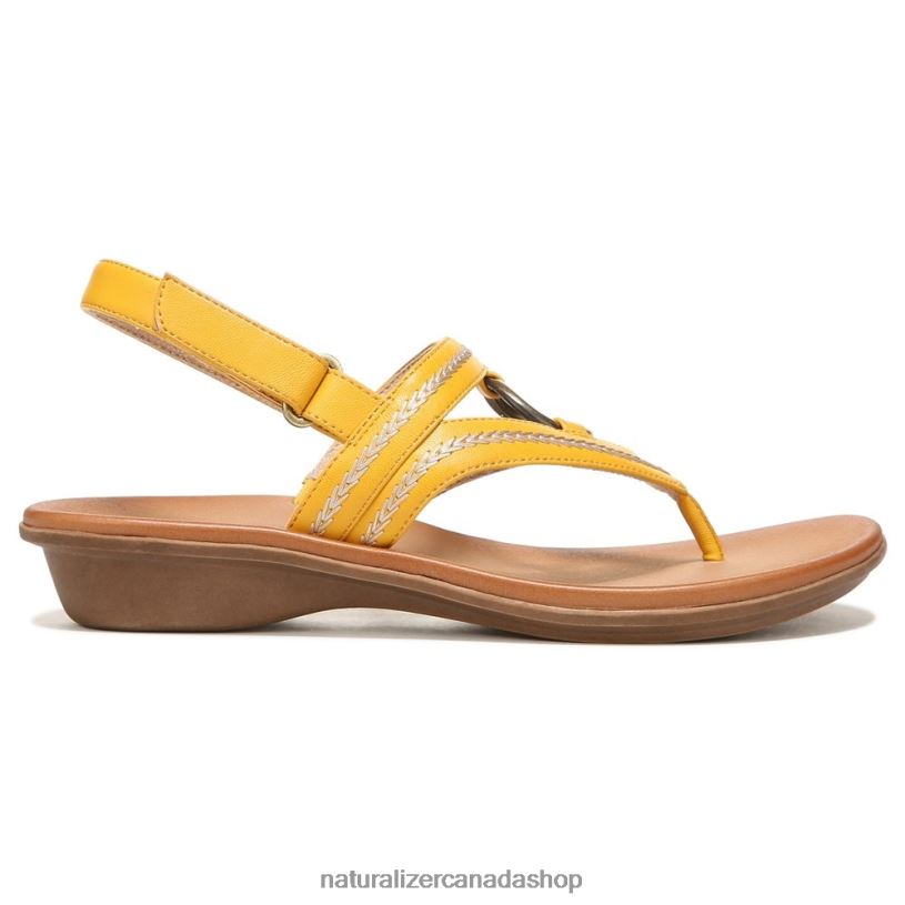 Sandals | CA Naturalizer Women Soul Sunny Sandal Sunshine Yellow Synthetic 8LFNB556