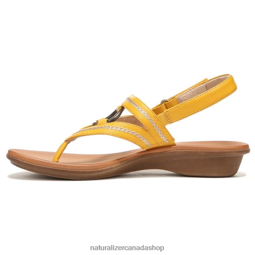 Sandals | CA Naturalizer Women Soul Sunny Sandal Sunshine Yellow Synthetic 8LFNB556
