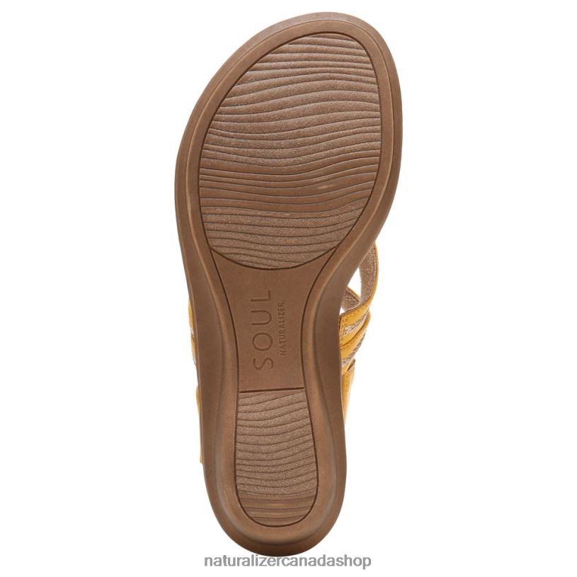 Sandals | CA Naturalizer Women Soul Sunny Sandal Sunshine Yellow Synthetic 8LFNB556