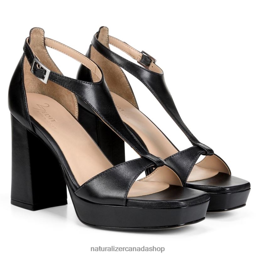 Sandals | CA Naturalizer Women 27 Edit Jae Dress Sandal Black Leather 8LFNB676