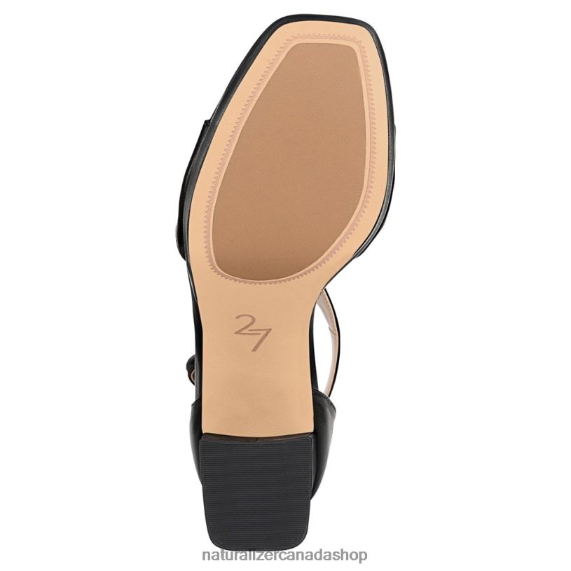 Sandals | CA Naturalizer Women 27 Edit Jae Dress Sandal Black Leather 8LFNB676