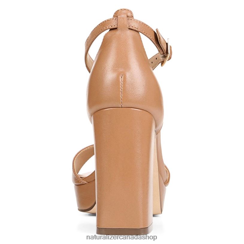 Sandals | CA Naturalizer Women 27 Edit Jae Dress Sandal Cafe Leather 8LFNB677