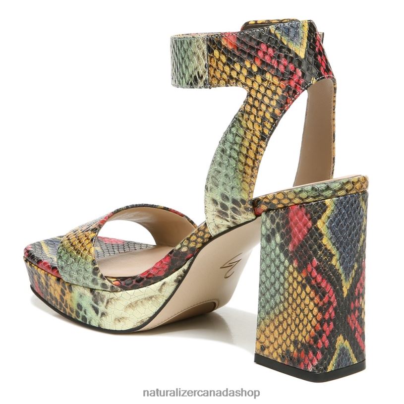 Sandals | CA Naturalizer Women 27 Edit Jaselle Dress Sandal Multi Snake Leather 8LFNB212