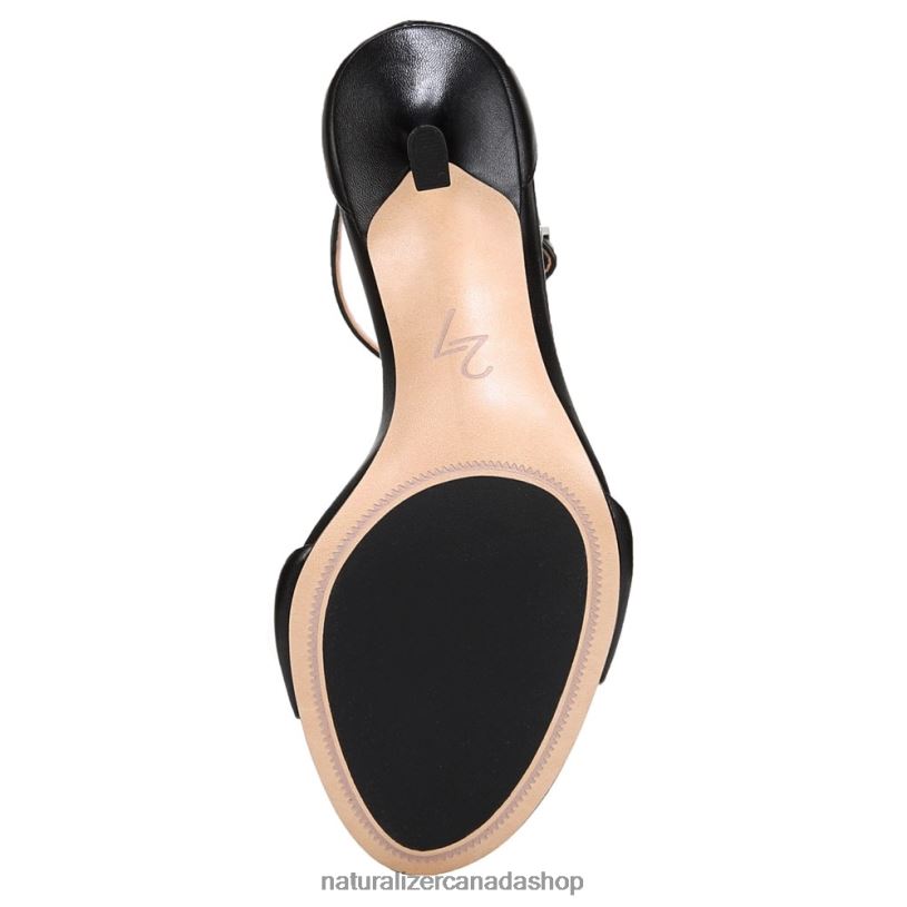 Sandals | CA Naturalizer Women 27 Edit Violette Dress Sandal Black Leather 8LFNB139