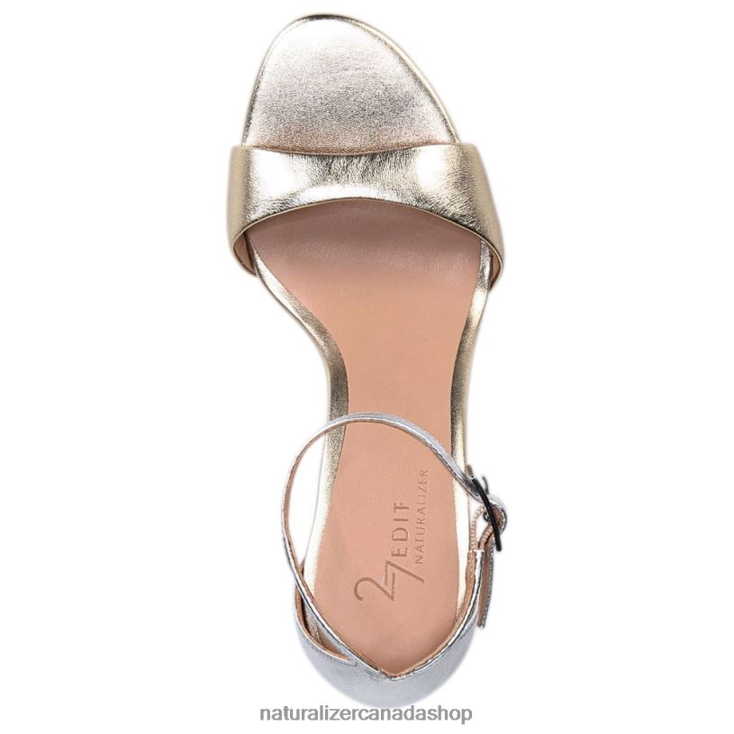 Sandals | CA Naturalizer Women 27 Edit Violette Dress Sandal Champagne Leather 8LFNB140