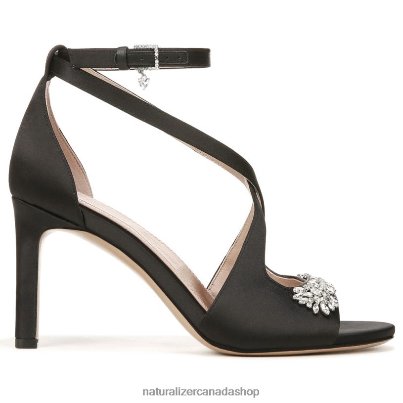 Sandals | CA Naturalizer Women Amor Dress Sandal Black Fabric 8LFNB298