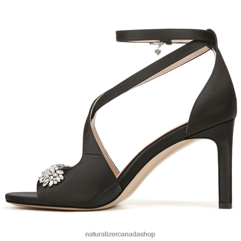 Sandals | CA Naturalizer Women Amor Dress Sandal Black Fabric 8LFNB298