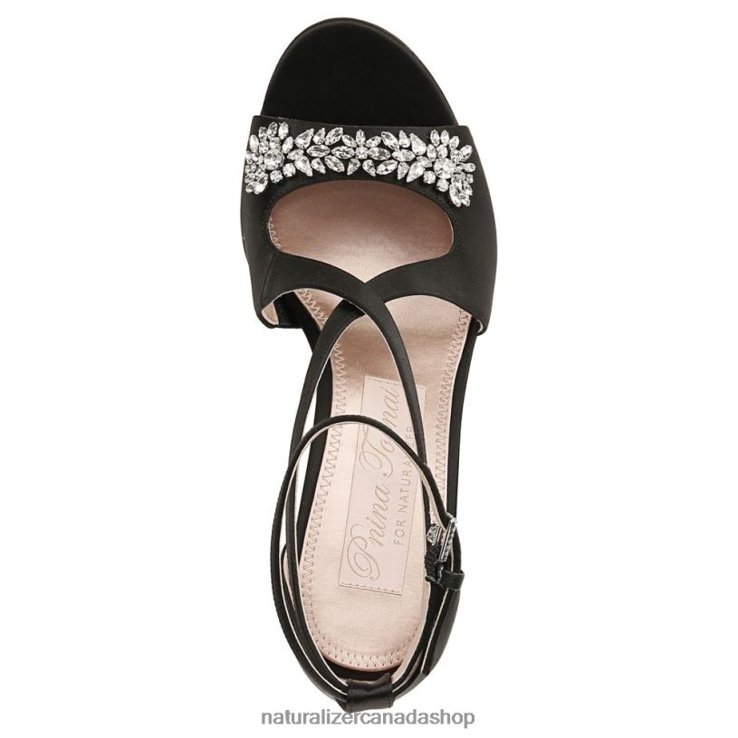 Sandals | CA Naturalizer Women Amor Dress Sandal Black Fabric 8LFNB298